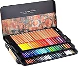 1stモール 巨匠の 油性色鉛筆 100色 72色 48色 36色 24色 えんぴつ ペン 絵画 デッサン 風景画 模写 アート 人物 上達 趣味 キャンパス (100色セット) ST-KYOSHOPEN-100