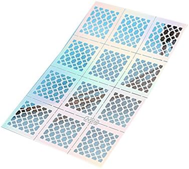 12 Tips/Sheet Barbed Wire Pattern Nail Vinyls Nail Art Manicure Stencil Stickers JV209