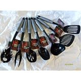 Chef Craft Nylon Utensil Kitchen Set of 7 Gray by 