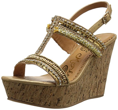 Naughty Monkey Women's Azteca Wedge Sandal