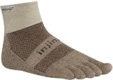 Injinji Mens Trail Midweight Mini Crew Toesocks
