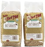 Bob's Red Mill Organic Oats Whole Groats, 29 oz, 2 ct (Quantity of 1)
