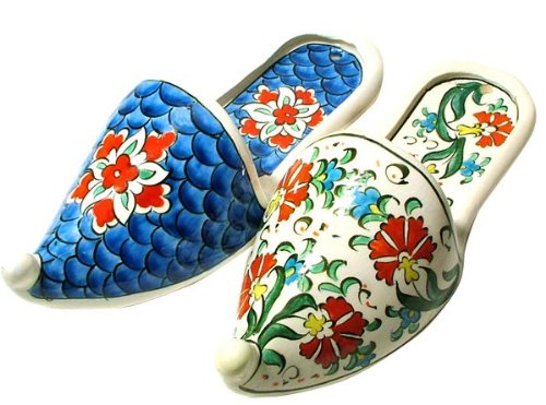 Cini Ceramic Slippers 'Flower'