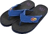 Kansas Jayhawks Team Color Flip Flop