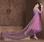 Lavender Color Net Suit with Dupatta LMMBL3014A