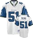 Lofa Tatupu Youth Jersey: Reebok White Replica #51 Seattle Seahawks Jersey