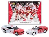 Upper Deck Detroit Red Wings 2007-08 NHL Home and Road Charger and Corvette 2 Pack with Team Action Card