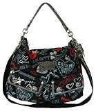 Coach Limited Edition Graffiti Hearts Multi Pockets Shoulder Bag Review