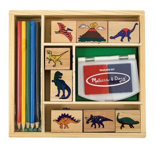 Melissa and Doug Dinosaur Stamp Set
