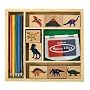 Melissa & Doug Dinosaur Stamp Set