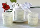 Faith, Hope and Love ? Set of 3 Frosted Gift Boxed Votive Candles (Set of 48) - Baby Shower Gifts
