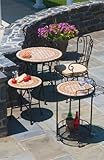 Manchego 30 Inch Round Bistro Set