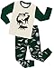 Boys Pajamas Children Christmas Gift Kids Dinosaur Clothes 100% Cotton Size 5