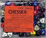 Bag of 50 Opaque D10 Chessex 29410