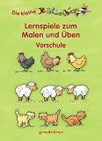 Lernspiele zum Malen und &Uuml;ben - Vorschule: (Motiv H&uuml;hner) - 