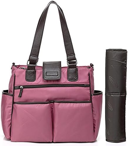 Mengma Baby Nappy Diaper Bag Insulating Shoulder Tote Bags Fit for Stroller 3Colors