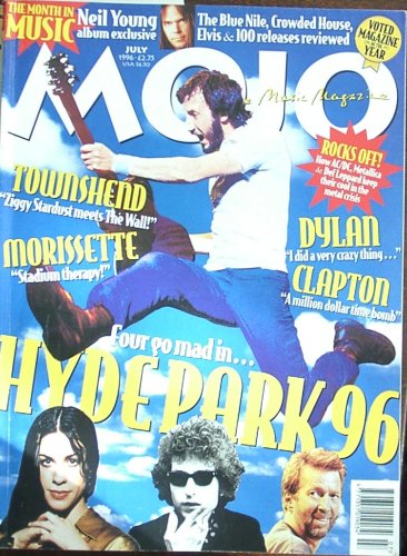 Mojo Magazine Issue 32 (July, 1996) (Pete Townshend cover)