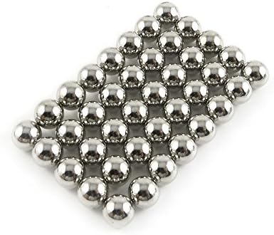 40 Pieces Neodymium Rare Earth Magnets 5mm Balls 3/16" Neodym Magnete Supermagnet Super Permanent Magnetic Refrigerator N35