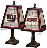 Hnd-pntd Sports Table Lamp 14.5hx7.5sqr Ny Giants