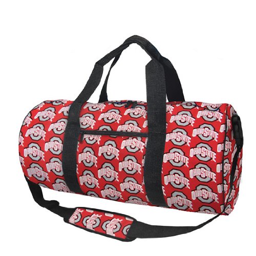 Ohio State Buckeyes Black Duffle Bag