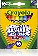 Crayola Washable Crayons 16-pk.