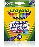 Crayola Washable Crayons 16-pk.