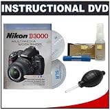 Magic Lantern Guide Book with DVD's for Nikon D3000 Digital SLR Camera + Accessory Kit