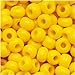Jablonex Czech Seed Beads 8/0 Sunshine Yellow Opaque (1 Ounce)