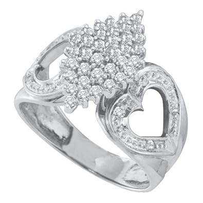 Cheap Girls Jewelry 0.50CT DIAMOND CLUSTER RING For Sale Cheap Girls Jewelry 0.50CT DIAMOND CLUSTER RING For Sale