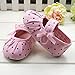 Urparcel Baby Girls Loafer Flats Shoes Polka Dot Soft Sole Crib Shoes Prewalker
