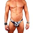 Mens New Camouflage Thong Swimsuit Underwear Gary Majdell Sport