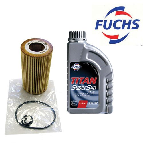 Oil Change Kit 10 Liters Fuchs Supersyn Synthetic Oil OE Filter (20022006) Hot Deals gabewsers