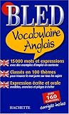 Bled Vocabulaire Anglais