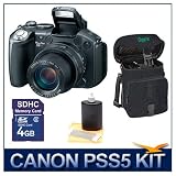 PowerShot S5 IS Digital Camera - Mega-savings bundle