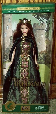 Princess of Ireland Barbie Dolls of the World Line 12