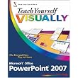 Teach Yourself VISUALLY Microsoft Office PowerPoint 2007 (Teach Yourself VISUALLY (Tech)) ~ Lisa A. Bucki