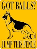 GERMAN SHEPHERD DOG SIGN 