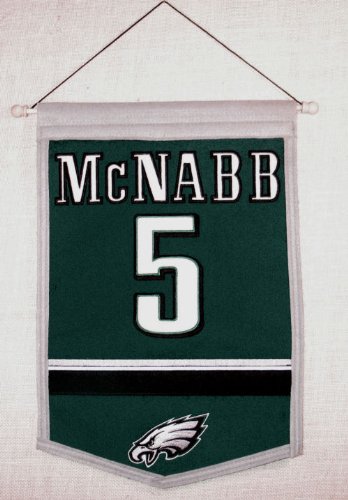 Buy Donovan McNabb Philadelphia Eagles 12 x 18 NFL Players Traditions Banner from Winning Streak Spor by Winning Streak