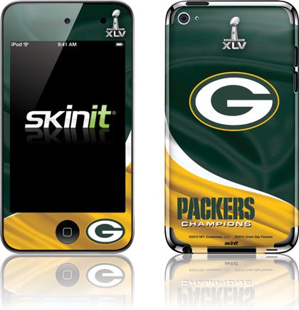 Skinit 2011 Super Bowl Green Bay Packers Vinyl Skin for iPod Touch (4th Gen)