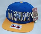 Seattle Mariners Retro Two-Tone Flat-Billed The Original Snapback Cap by American Needle
