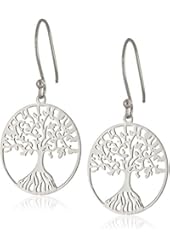 Sterling Silver Tree of Life Earrings