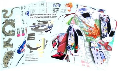 Matrixline RC #MR/T005 Kingdom Of Warrions Decals Set for most RC cars