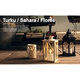 LT5370BK サハラ ソーラーライト 充電式 Sahara solar light ランタン ブラック DI CLASSE ディ クラッセ