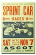 1959 Ascot Stadium Poster Print