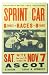 1959 Ascot Stadium Poster Print