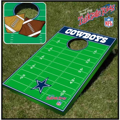 Dallas Cowboys NFL Football Field Bean Bag Toss Game