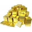 100 Gold Cotton Boxes Watch Bracelet Chain Jewelry 3.5"