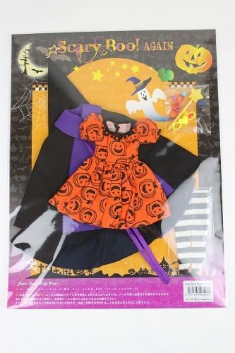 Blythe Dress Set Halloween Pumpkin Outfit Doll Clothing