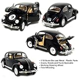 1967 Volkswagen Classic Beetle 1:18 Scale (Black)