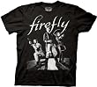 Firefly Serenity One Color Group with Logo Mens T-shirt